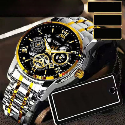 Férfi mechanikus óra automata óraművel