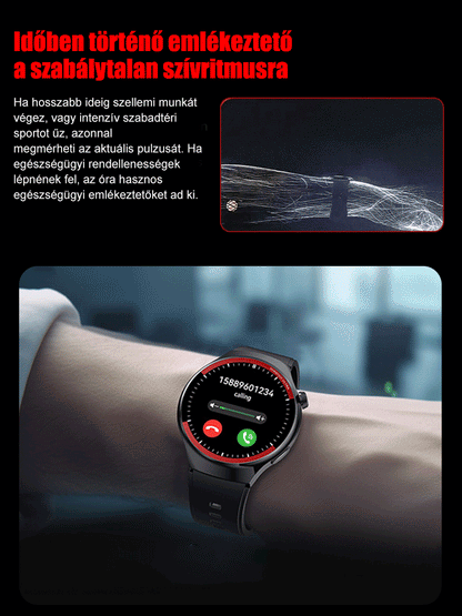 WATCH4PRO Űrkutatás kerek képernyős okosóra