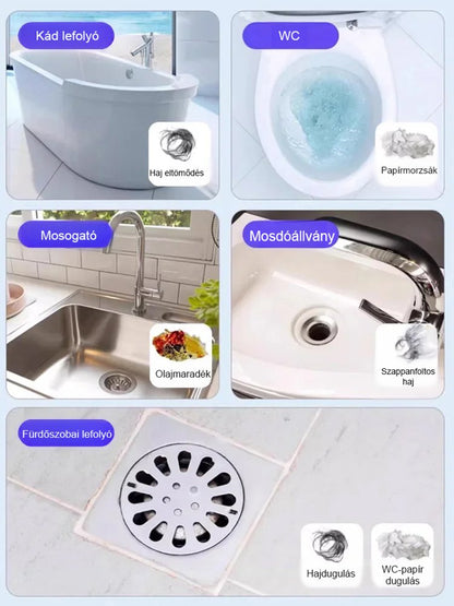 【3 perc alatt mindent kitisztít】Erős csőtisztító szer