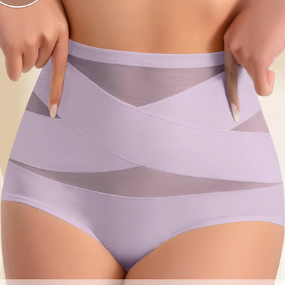 🌸 [S-3XL] 💗 Női magas derekú haskontroll alsónemű 🥰