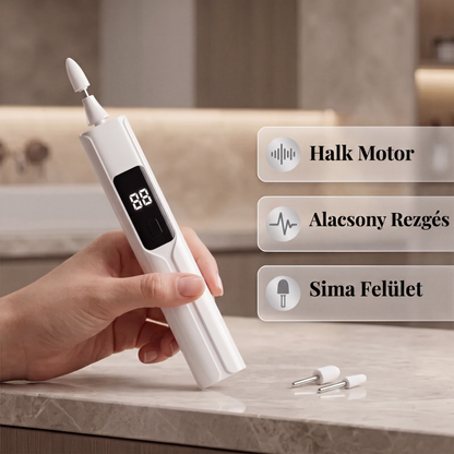 💅 Professzionális elektromos körömfúró készlet – Precíz, állítható sebességű – Utánvét ✨