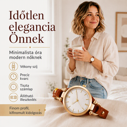 ✨⌚ Divatos, letisztult, vékony szíjú női karóra – kényelmes viselet, kifinomult stílust sugároz👗