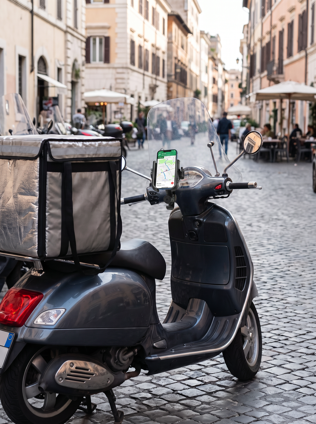 🚲✨ Gyorsan rögzíthető kerékpáros telefontartó 🛡️