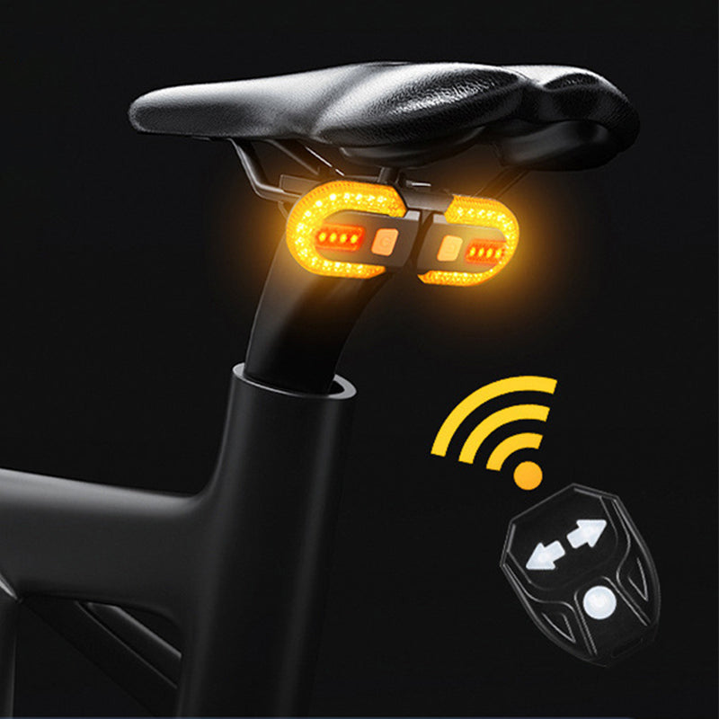 🔥 Kerékpár vezeték nélküli távirányítóval ellátott hátsó lámpa 🚴💡