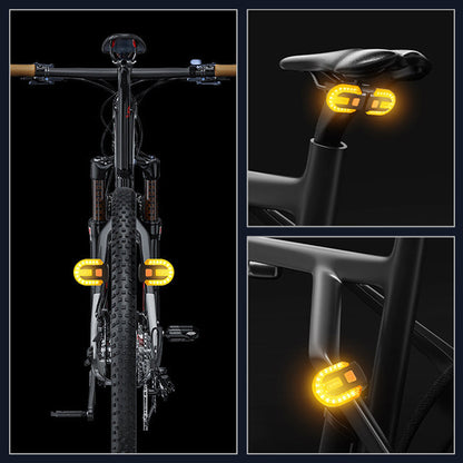 🔥 Kerékpár vezeték nélküli távirányítóval ellátott hátsó lámpa 🚴💡
