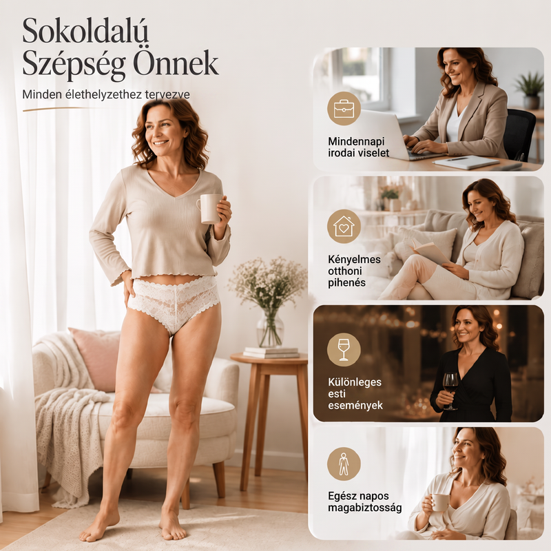 【✨ 1 + 3 ingyen - 4 db】Női szexi csipkés bugyi – Átlátszó, virágmintás fehérnemű 💋