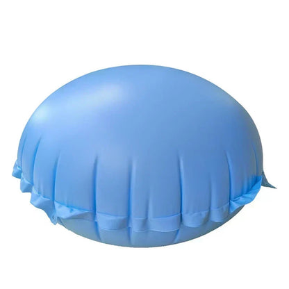 ❄️ IDŐKORLÁTOS 50%-OS KEDVEZMÉNY! ✨ Kerek, felfújható medence-télizáró légpárna – jégnyomás-csökkentő, téli medencevédő 🏊