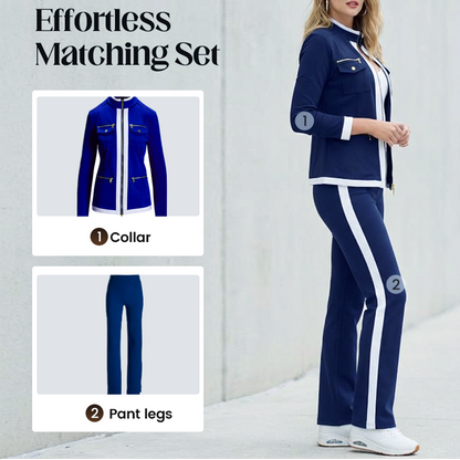 ✨ Női Sportos Elegáns Melegítőszett – Kényelmes & Stílusos, Minden Alkalomra 🌿
