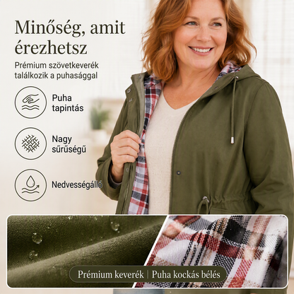 🧥✨Női Elegáns. Könnyű. Vízálló Kabát-Engedd Szabadjára a Stílust és a Tartósságot Bármilyen Viharban!