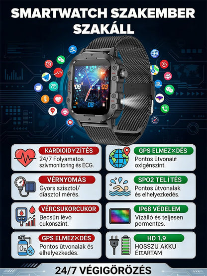 OutdoorPro X Erős Fény Kültéri Intelligens Óra