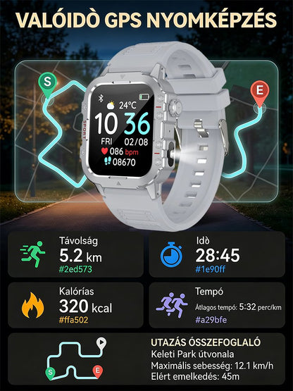 OutdoorPro X Erős Fény Kültéri Intelligens Óra