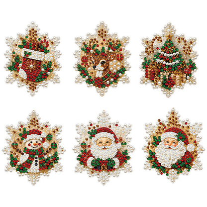 Karácsonyi „csináld magad” festhető függő díszek készlet🥳🎄