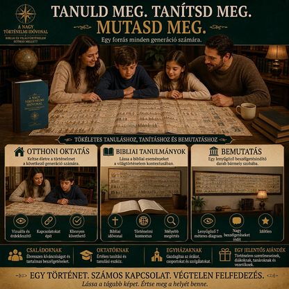 Adam szinkronológiai történelmi táblázata – Bibliai és világtörténelmi idővonal