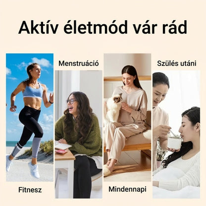 🍃 Magas derékú, elöl-hátul szivárgásgátló higiéniai bugyi, hatékonyan megakadályozza az oldalirányú szivárgást