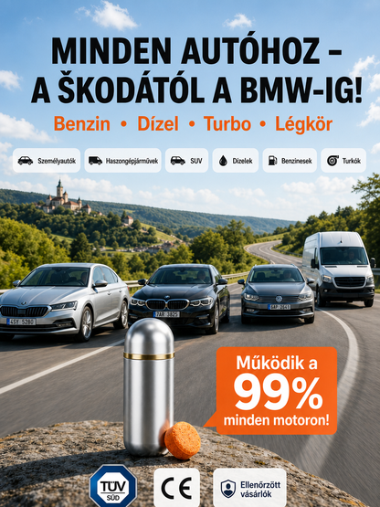 【Egy literrel 100 kilométerrel többet!】Multifunkcionális üzemanyag-adalék.