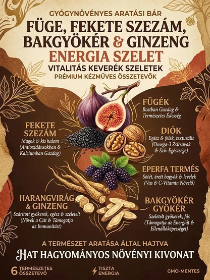 Füge fekete szezámmag Astragalus Codonopsis szeder töltött dió pite