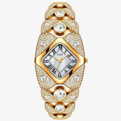 Callie | 2025 Elegance női karóra könnyű gyémánt tokkal és vízálló kialakítással