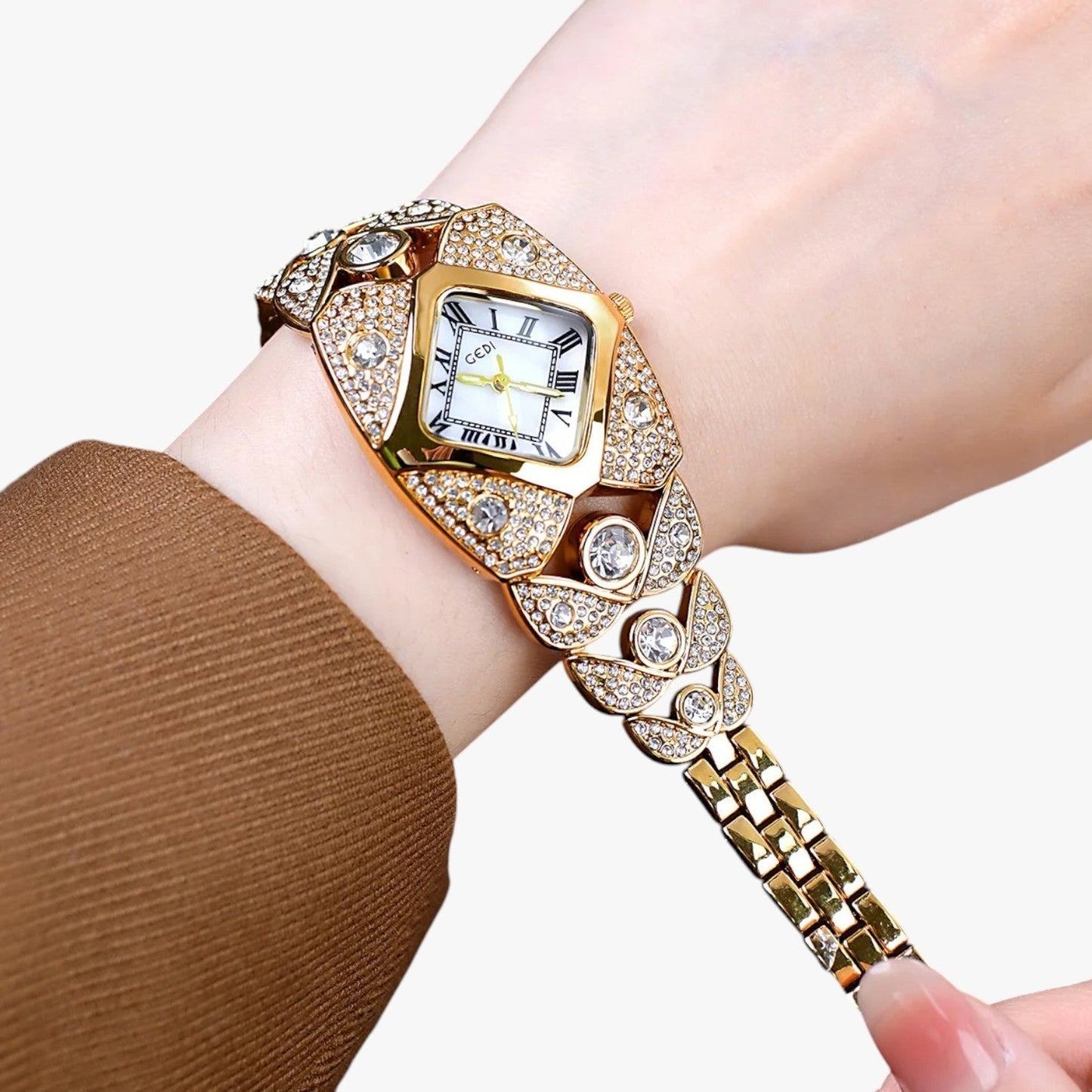 Callie | 2025 Elegance női karóra könnyű gyémánt tokkal és vízálló kialakítással