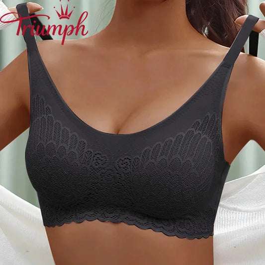 TRIUMPH - 3 DB 💥 SPORTMELLÉNY STÍLUSÚ LATEX FEHÉRNEMŰ [M-4XL]