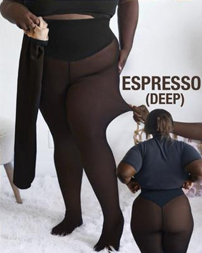 ❄️ Hőszigetelt leggings egyetlen varrással – meleg és karcsúsított sziluett ✨