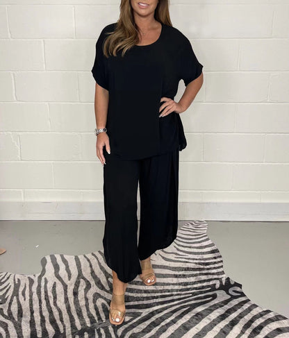 💖Lebegő 2 részes nadrág szett ujjal