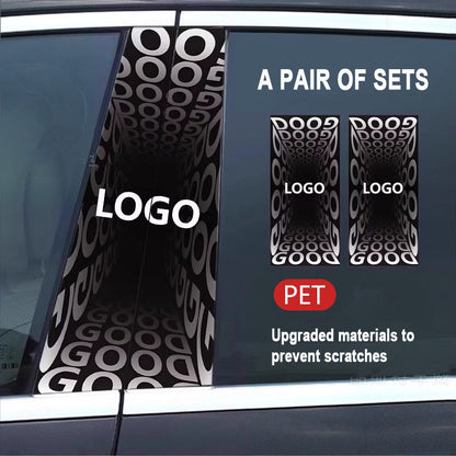 🔥Kiárusítás🔥2025-ös autó kreatív B-oszlop módosító HD védőfólia (2 db)