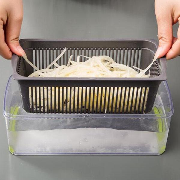 🎊 16 darabos készlet 🎊 Multifunkcionális gyümölcs- és zöldségszeletelő