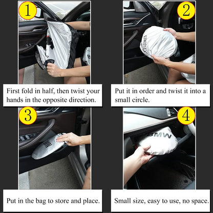 Autó napellenző, szélvédő hővédő