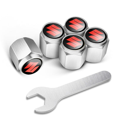 🔥Szelepkupakok autógumikhoz (5 db + 1 villáskulcs)