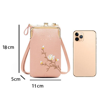 🔥👛Crossbody mobiltelefon pénztárca nőknek🌸