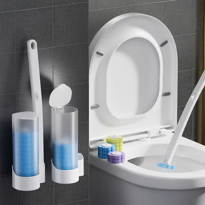 🧹 Egyszer használatos WC-tisztító készlet 🚽💦