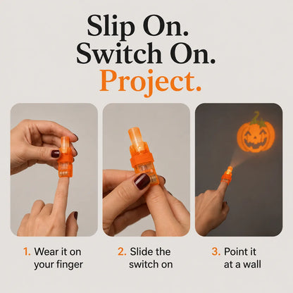 🎃36 db-os Halloween ujjfény-projektor - Mini mintaprojektor