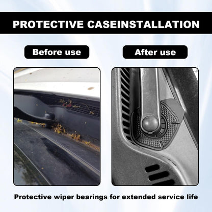 Szilikon ablaktörlő tengelyvédő szerkezet