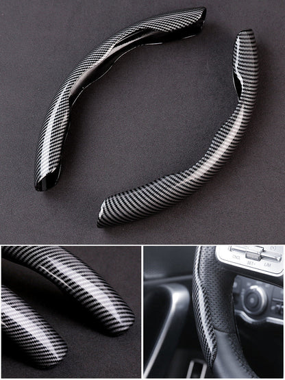 🔥Új univerzális karbon kormánykerék borítás (2 db)❗Minden modellhez illik