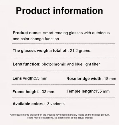 [Tervezőkkel közösen alkották] Gypsophila Smart Zoom és színváltós olvasószemüveg