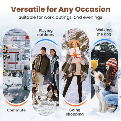 🔥FORRÓ AKCIÓ - 59% KEDVEZMÉNY - Vastag, meleg női csizma vastag sarkú cipőkkel