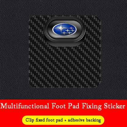 🎉HOT SALE 🎉Multifunctional Carbon Fiber Car Mat Fixing Buckle✨8 Pcs✨