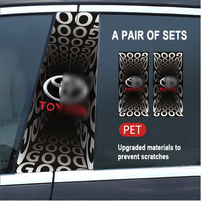 🔥Kiárusítás🔥2025-ös autó kreatív B-oszlop módosító HD védőfólia (2 db)