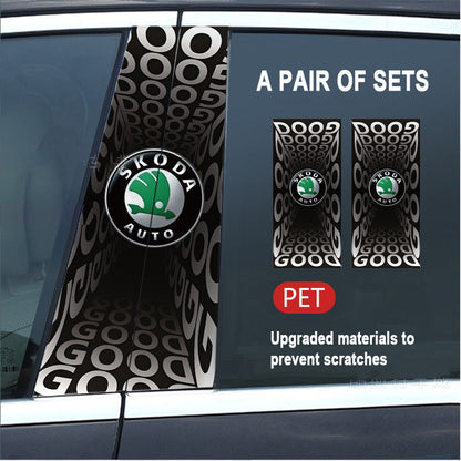 🔥Kiárusítás🔥2025-ös autó kreatív B-oszlop módosító HD védőfólia (2 db)