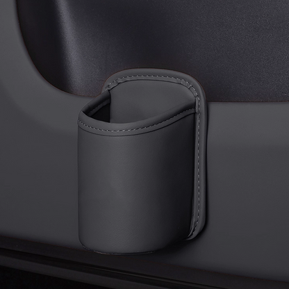 Velora Bőr pohártartó – Könnyen felszerelhető, testreszabható logóval