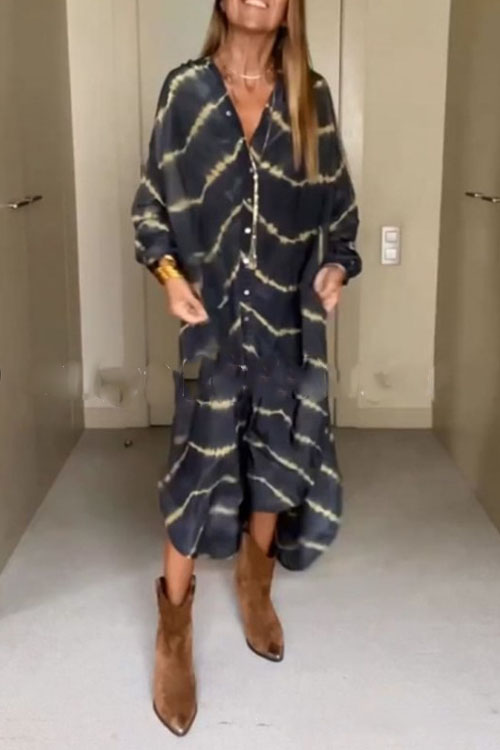 Kathiadress nagyméretű bő hosszú szoknya digitális nyomtatással