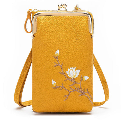 🔥👛Crossbody mobiltelefon pénztárca nőknek🌸