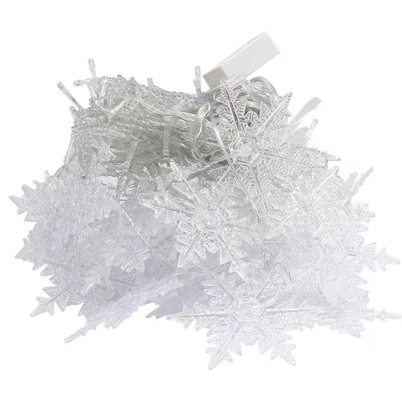 📢📢50% KEDVEZMÉNY!!⏰⏰Hópelyhes LED függönylámpák