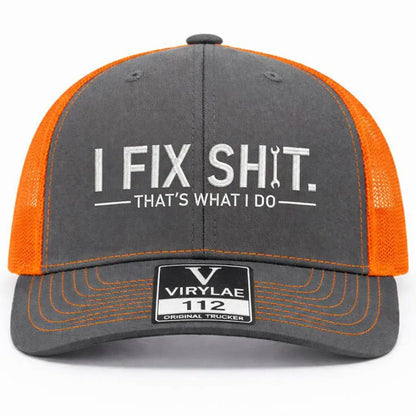 kamionos és szerelő sapka – I Fix Shit Trucker Sapka