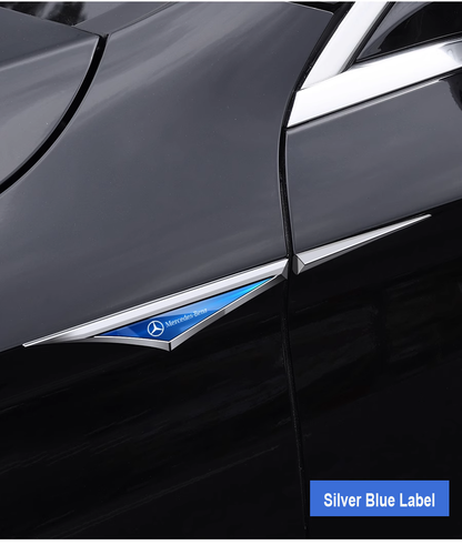 Kreatív horganyzott fém autómatricák✨2 db✨