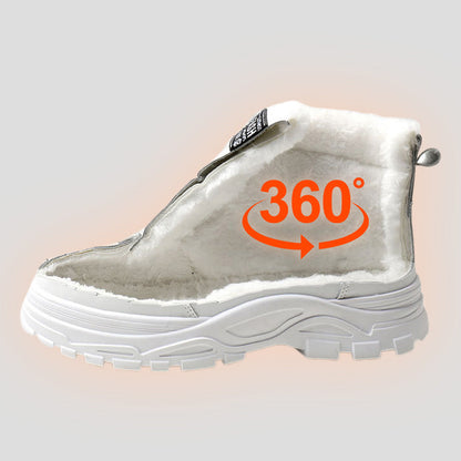 🍂Új őszi és téli modellek - 50% kedvezmény❄️Vízálló, meleg bokacsizma fűzővel