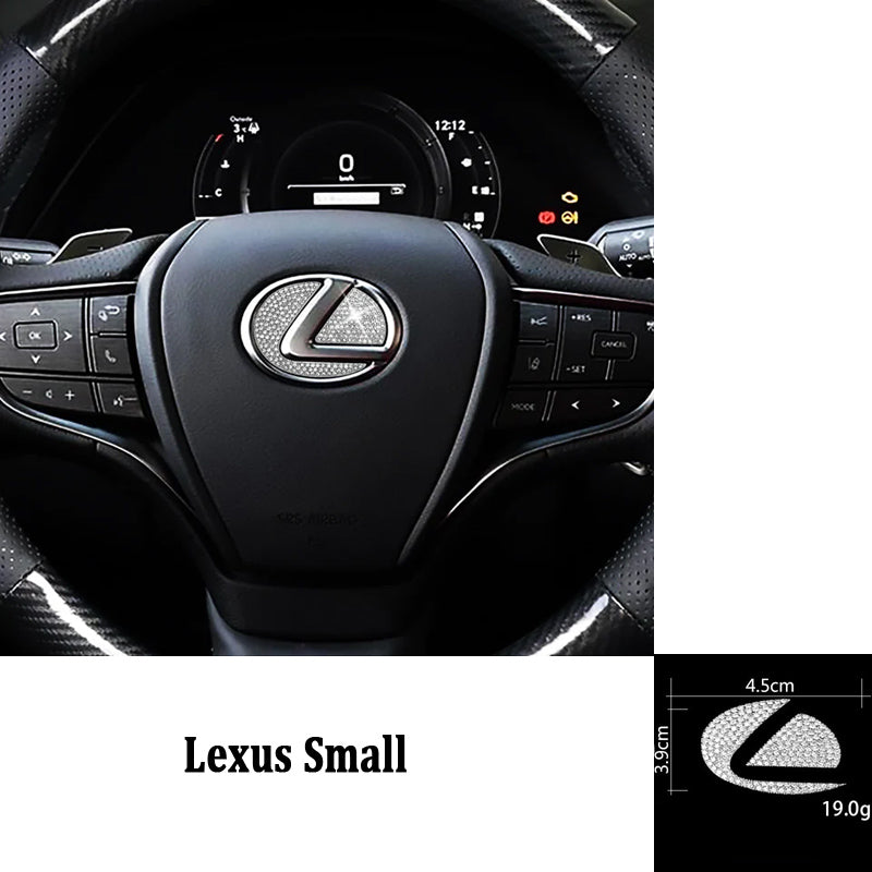 Kristály kormánykerék matrica