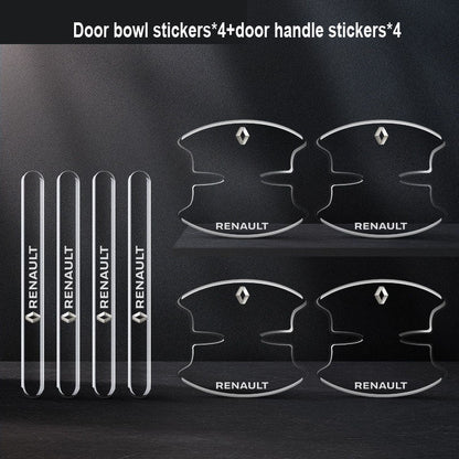 Sűrűsített autóajtó ragasztó logóval ✨8 db✨