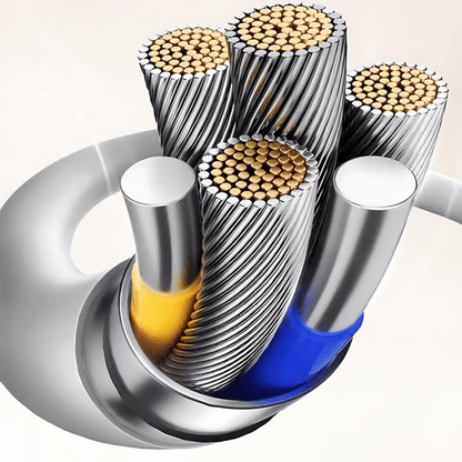 🔥4 az 1-ben USB töltőkábel, gyors töltés⚡