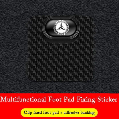 🎉HOT SALE 🎉Multifunctional Carbon Fiber Car Mat Fixing Buckle✨8 Pcs✨